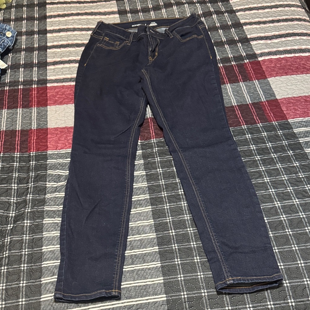 Old Navy Dark Blue Women's Skinny Jeans